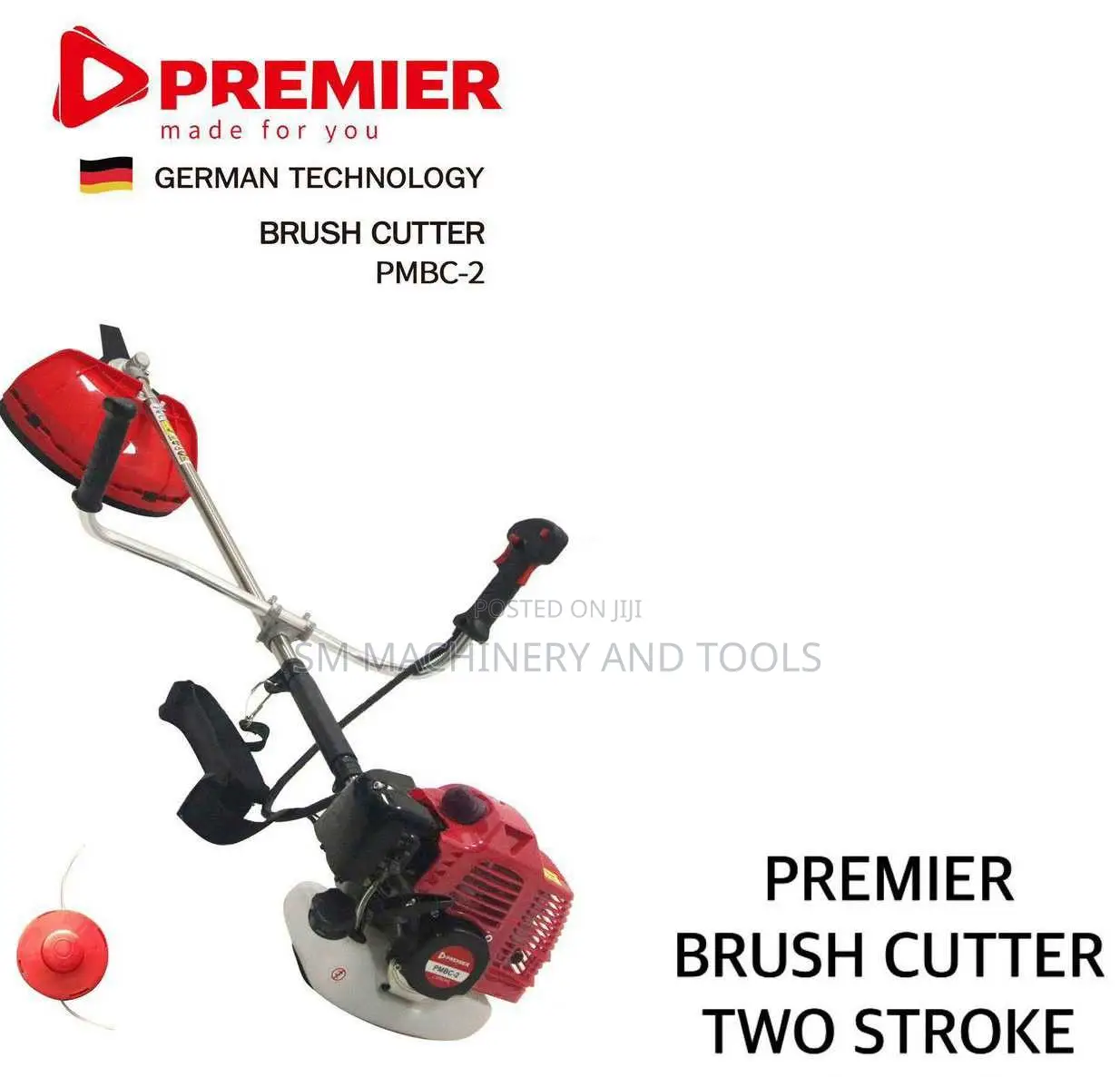 Premier PMBC-2 Two-Stroke Petrol Brush Cutter