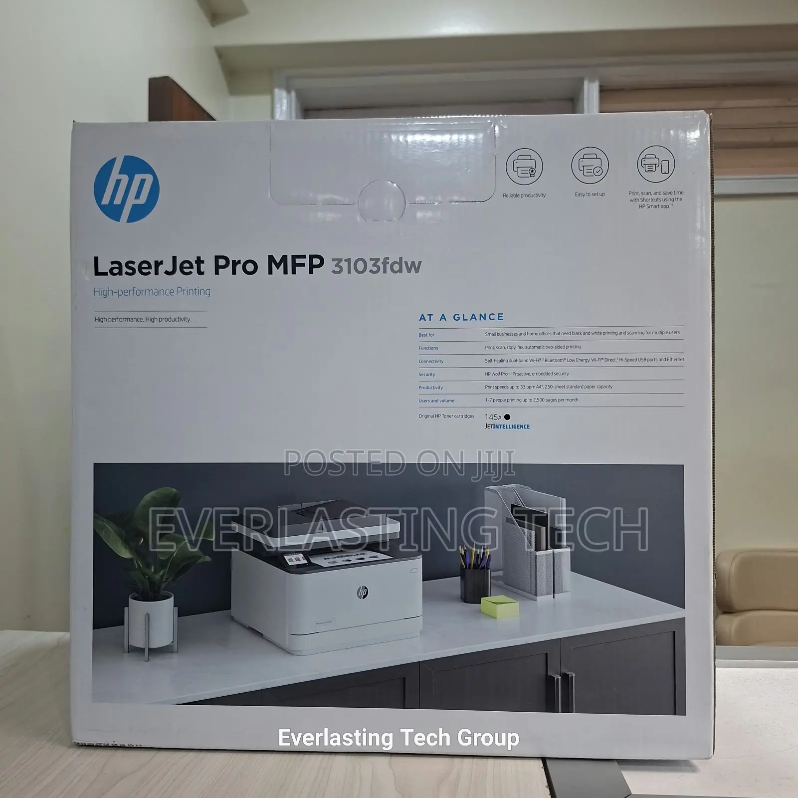 HP Laserjet Pro MFP 3103fdw Printer - (3g632a)