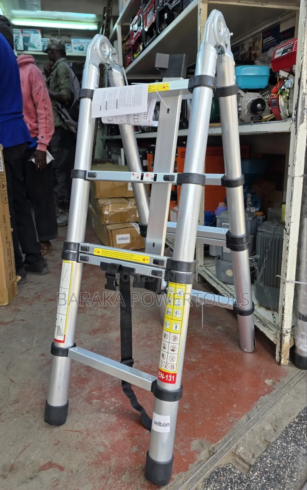 Double Telescope Ladder