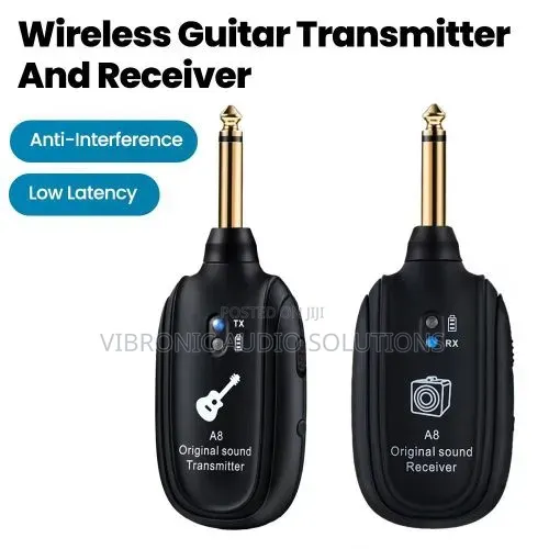 Wireless Guitar System Built in 4 Channels