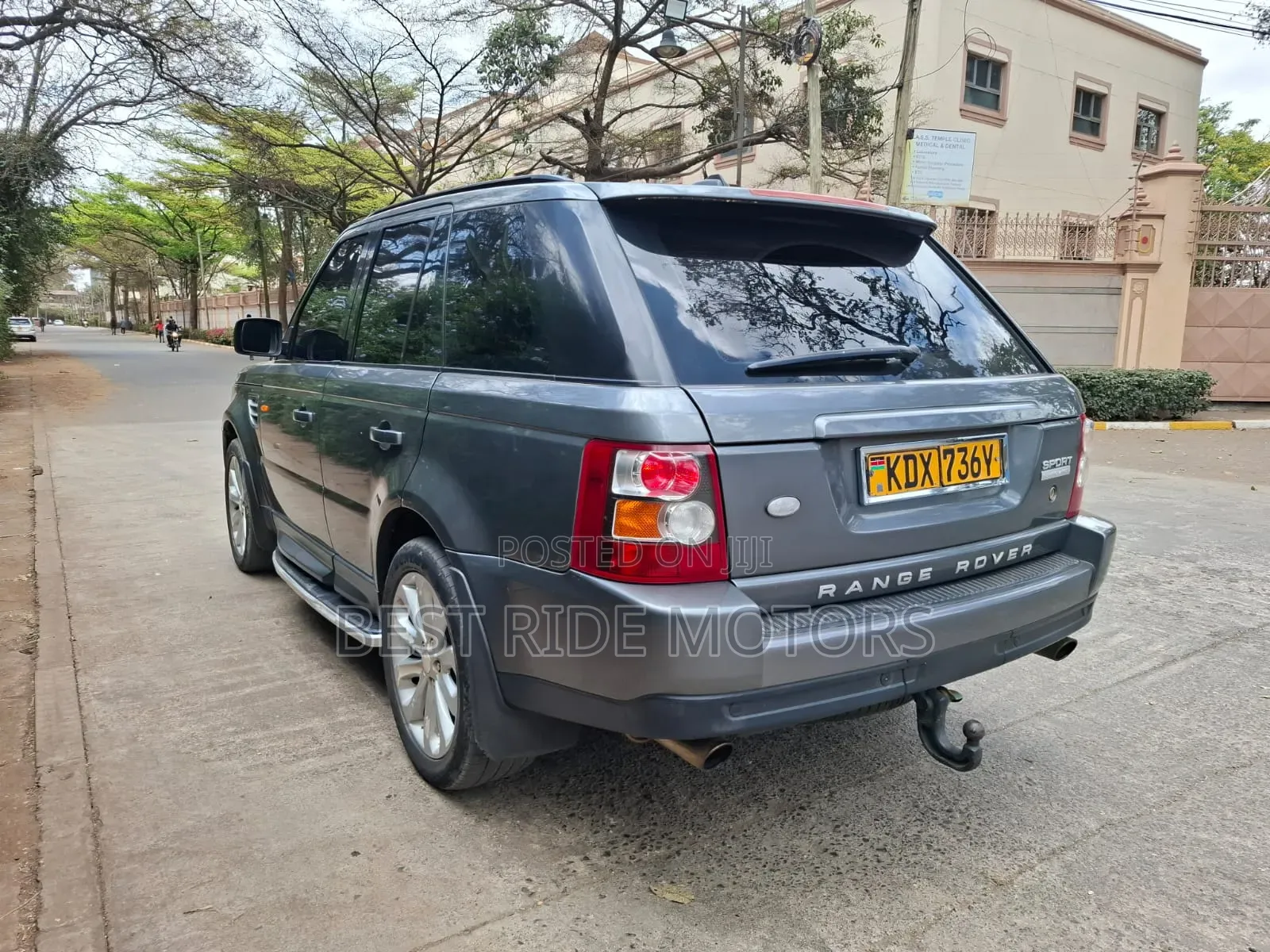 Land Rover Range Rover Sport Supercharged 4x4 (4.2L 8cyl 6A) 2007 Gray