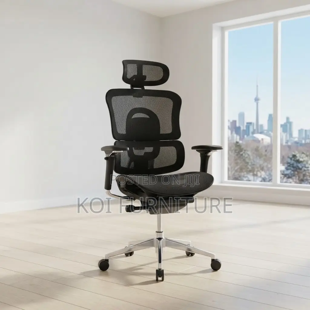 Office Chairs; Executive Orthopedic Premium Seats With Footrest