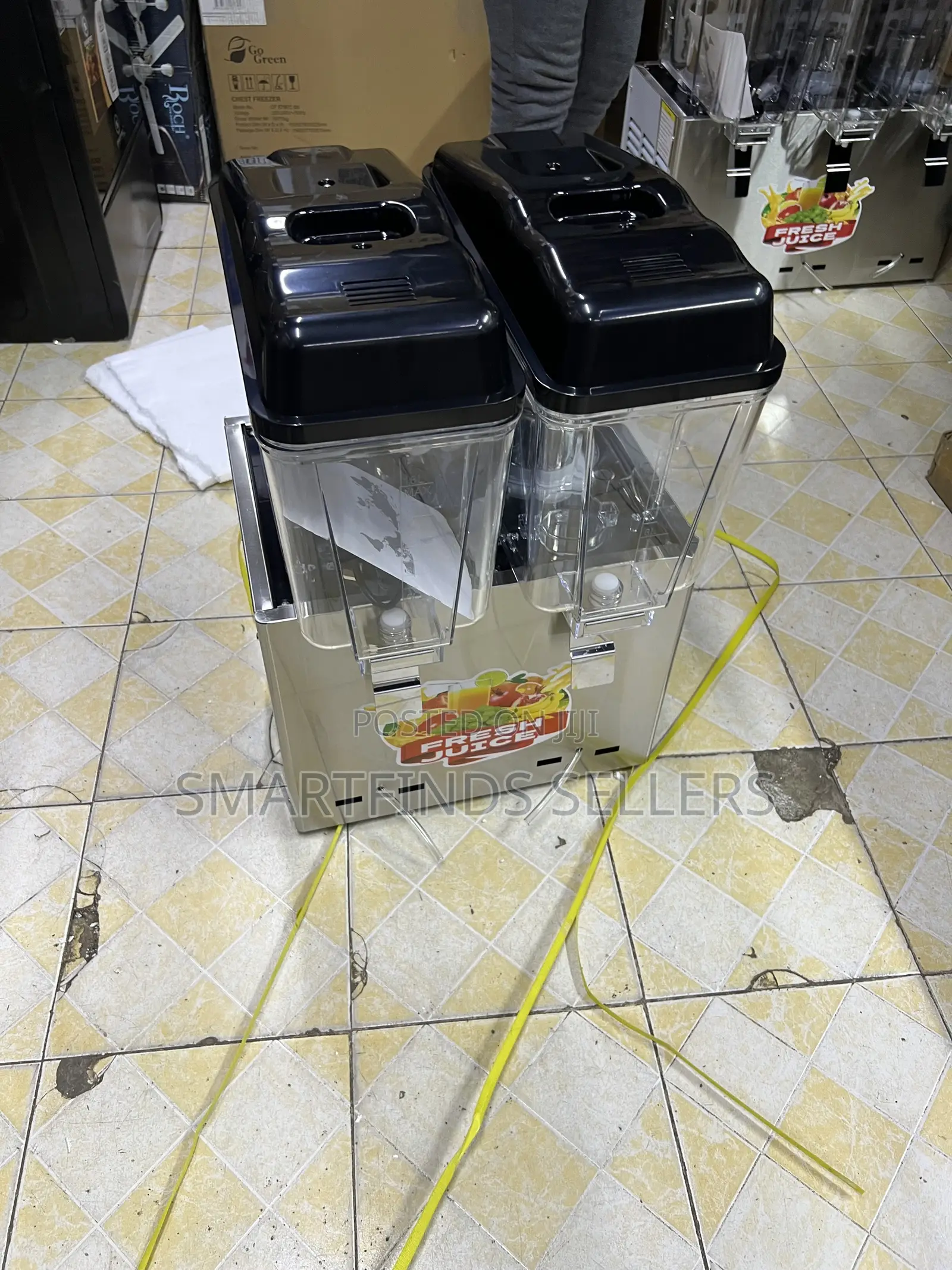 Euromax 2-Tap Commercial Juice Dispenser