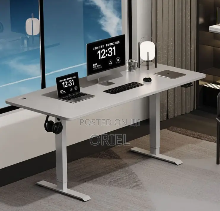 Office Chair : 200CM Electric Sit Stand Computer Table