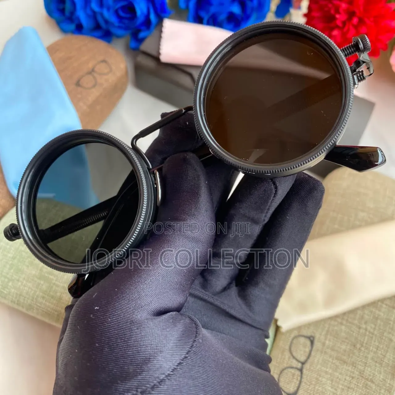 Adjustable 9 Gear Sun Dimming Glasses