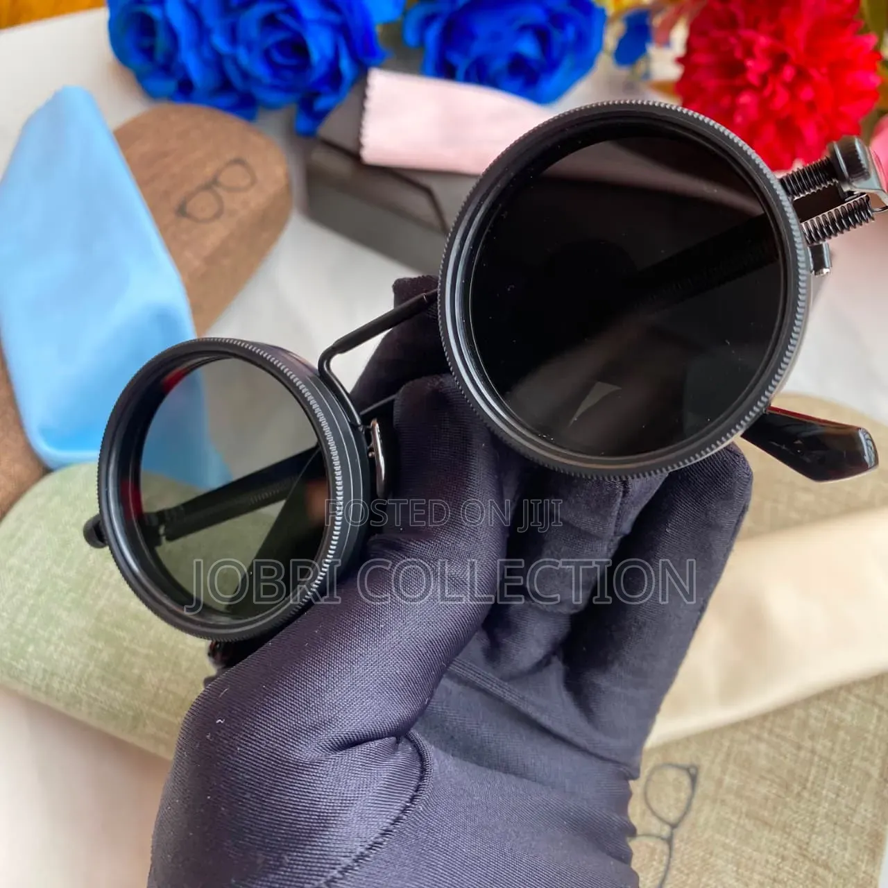 Adjustable 9 Gear Sun Dimming Glasses