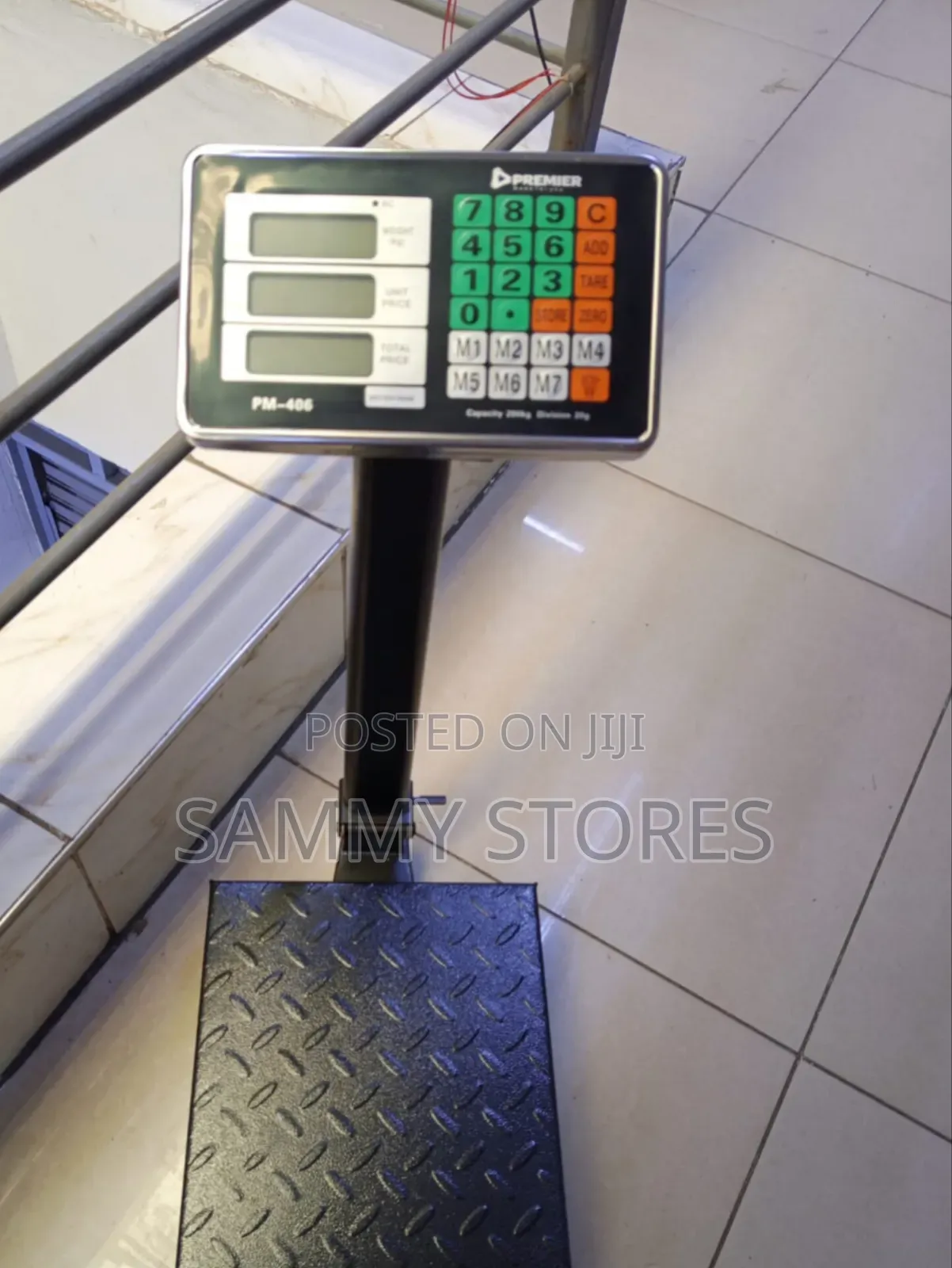 PM-406 200KG Digital Platform Scale With Price Calculator