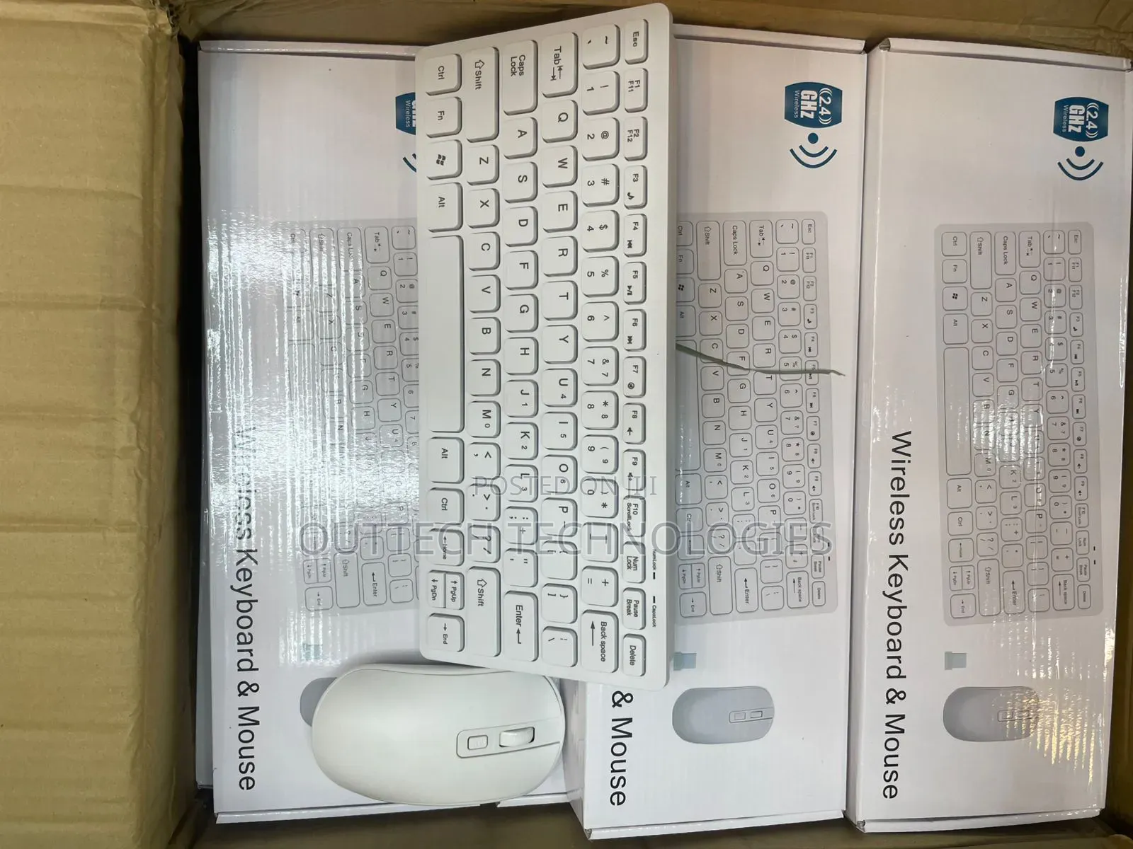 Wireless Mini Keyboard and Mouse