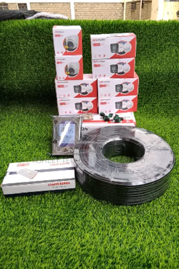 Hikvision 8 Camera Full HD CCTV System – Ready to Install