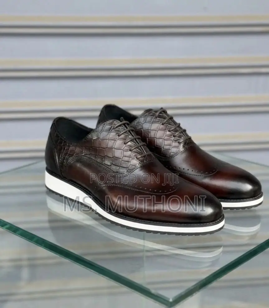 Wingtip Brogue Hybrid Boots Size 40-46