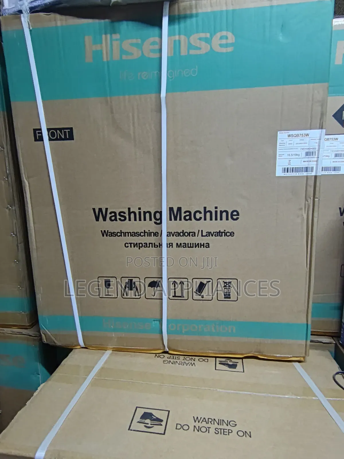 Hisense 12/8 Front Load Washing Machine