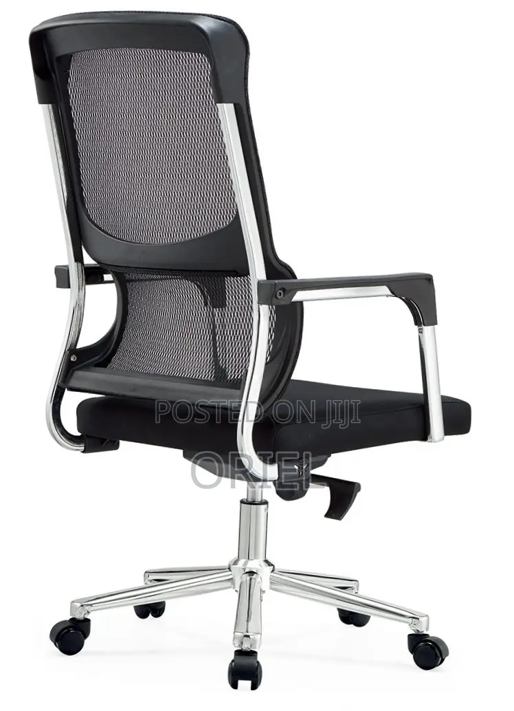 Office Chair : Modern Office Gray Mesh Chair