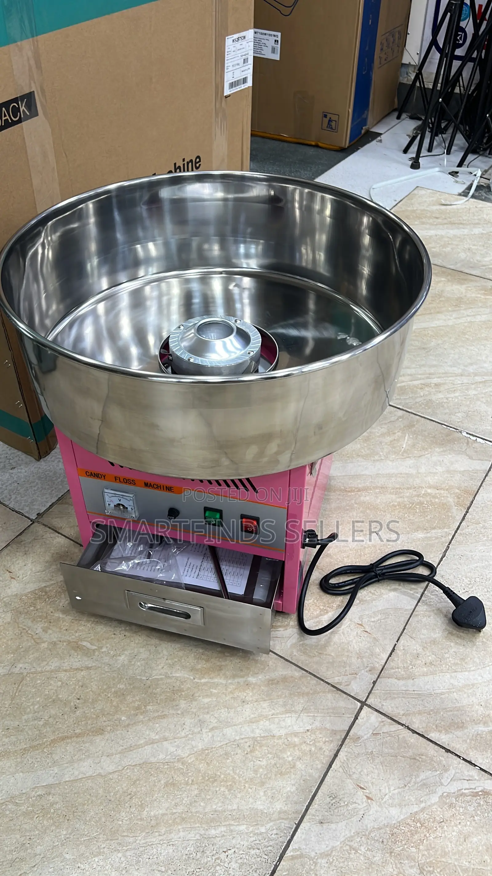 Euromax Professional Cotton Candy Maker
