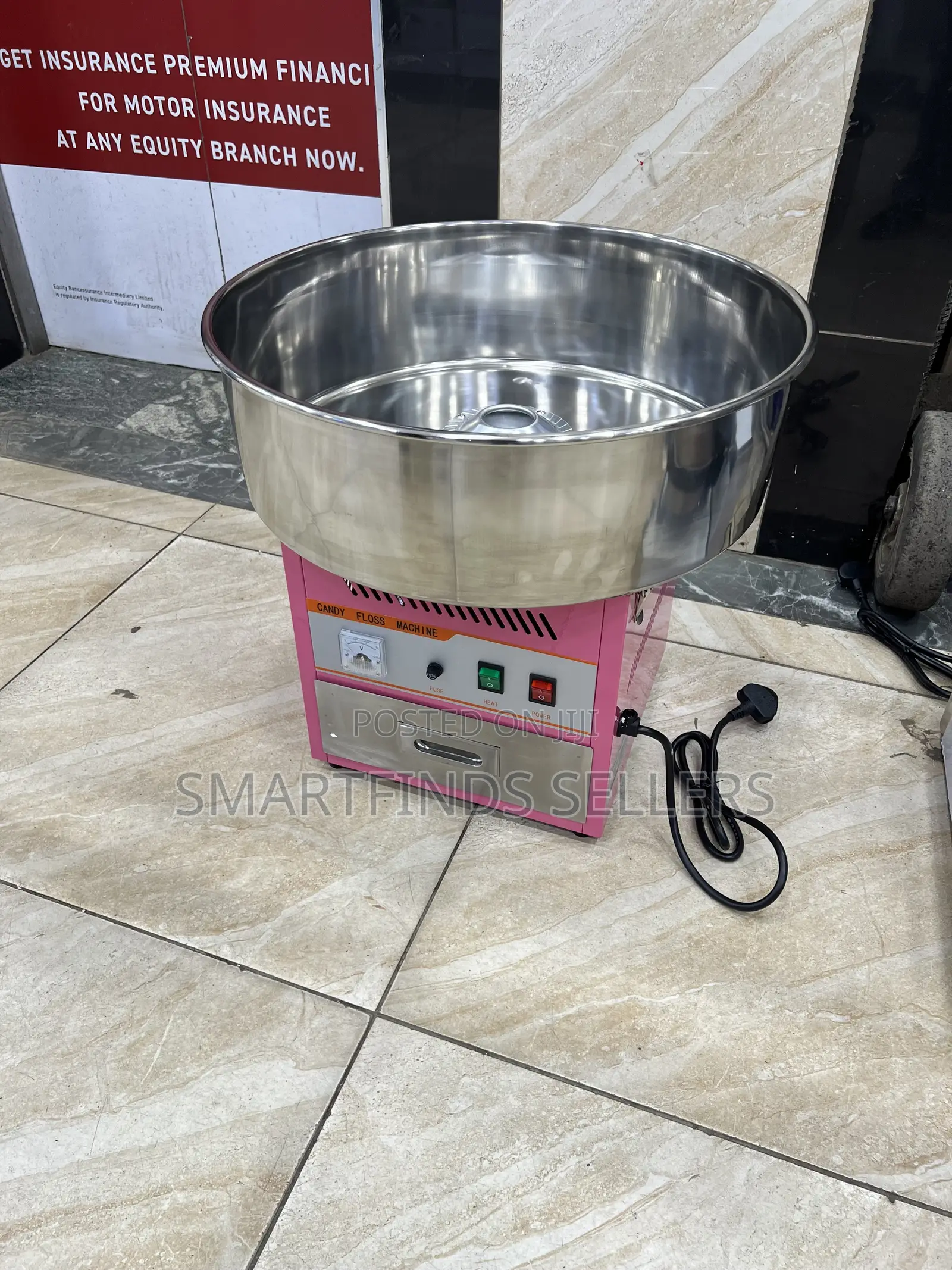 Euromax Professional Cotton Candy Maker