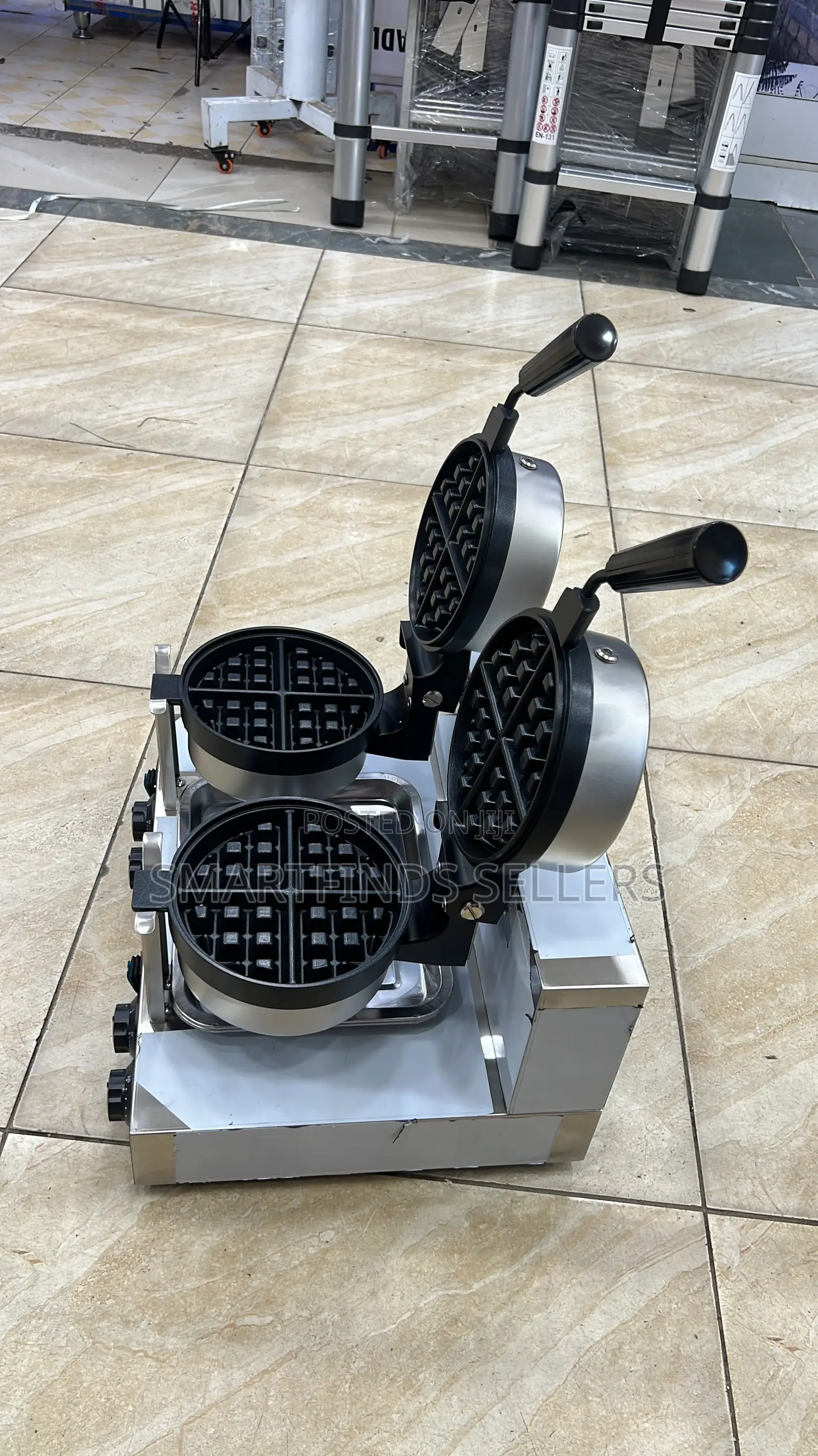 Euromax Double Rotary Waffle Baker
