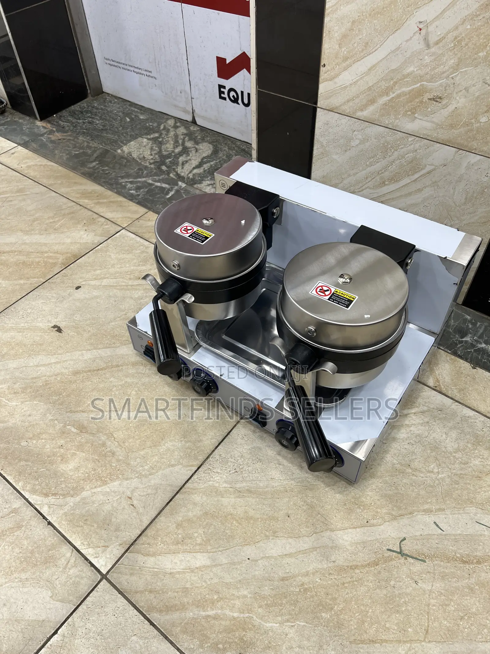 Euromax Double Rotary Waffle Baker