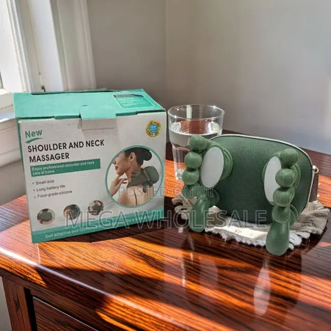 Adjustable Portable Electric Neck and Shoulder Pulse Massager