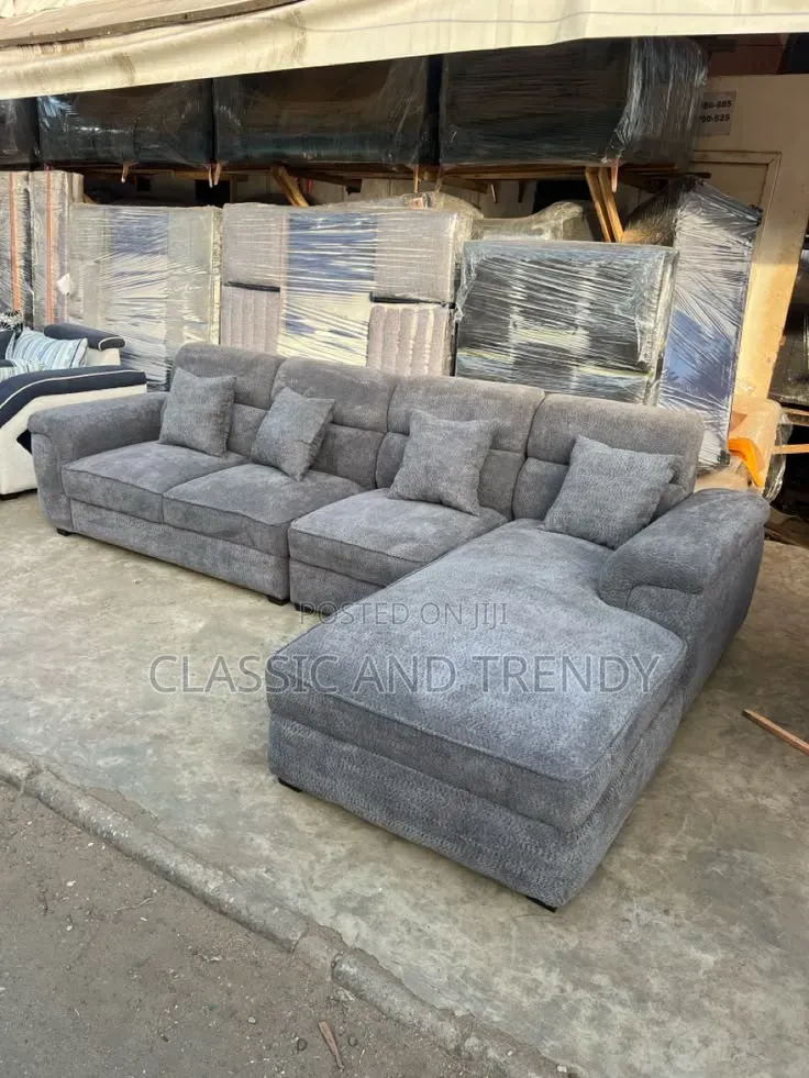 L-Shaped 6-Seater Sofa