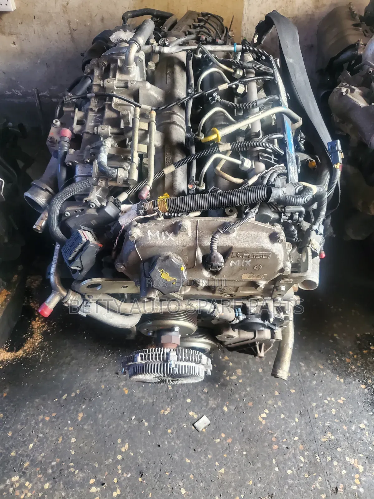 Isuzu 4p10 Compelete Engine