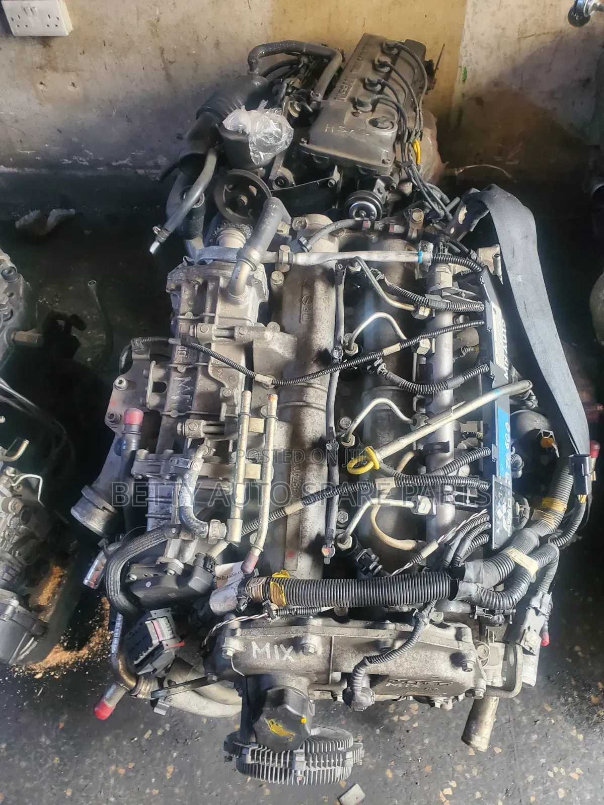 Isuzu 4p10 Compelete Engine
