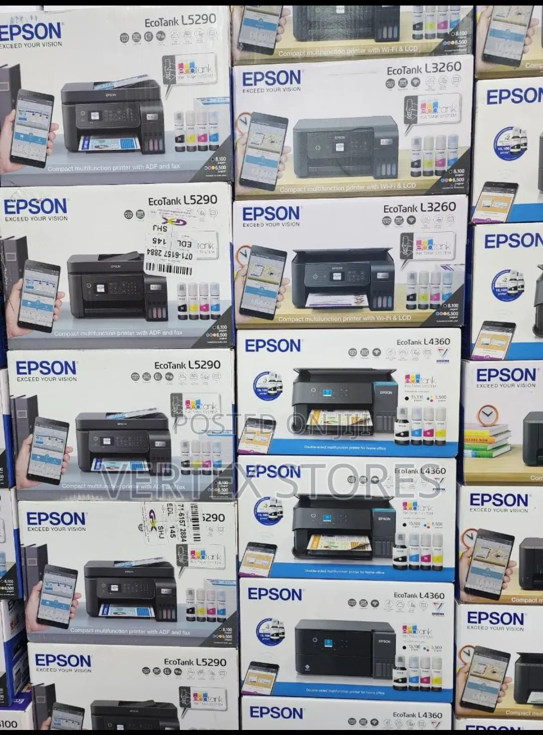Epson EcoTank L3250 A4 WiFi All in One Ink Tank Printer.