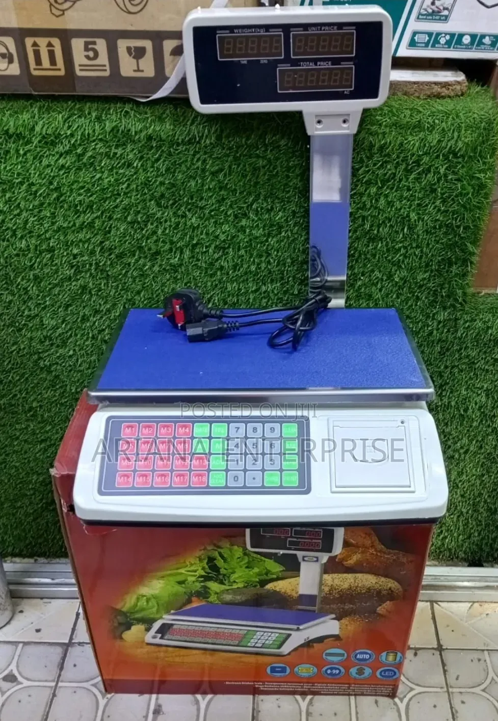 Multifunctional 50kg Receipt Printing Scale
