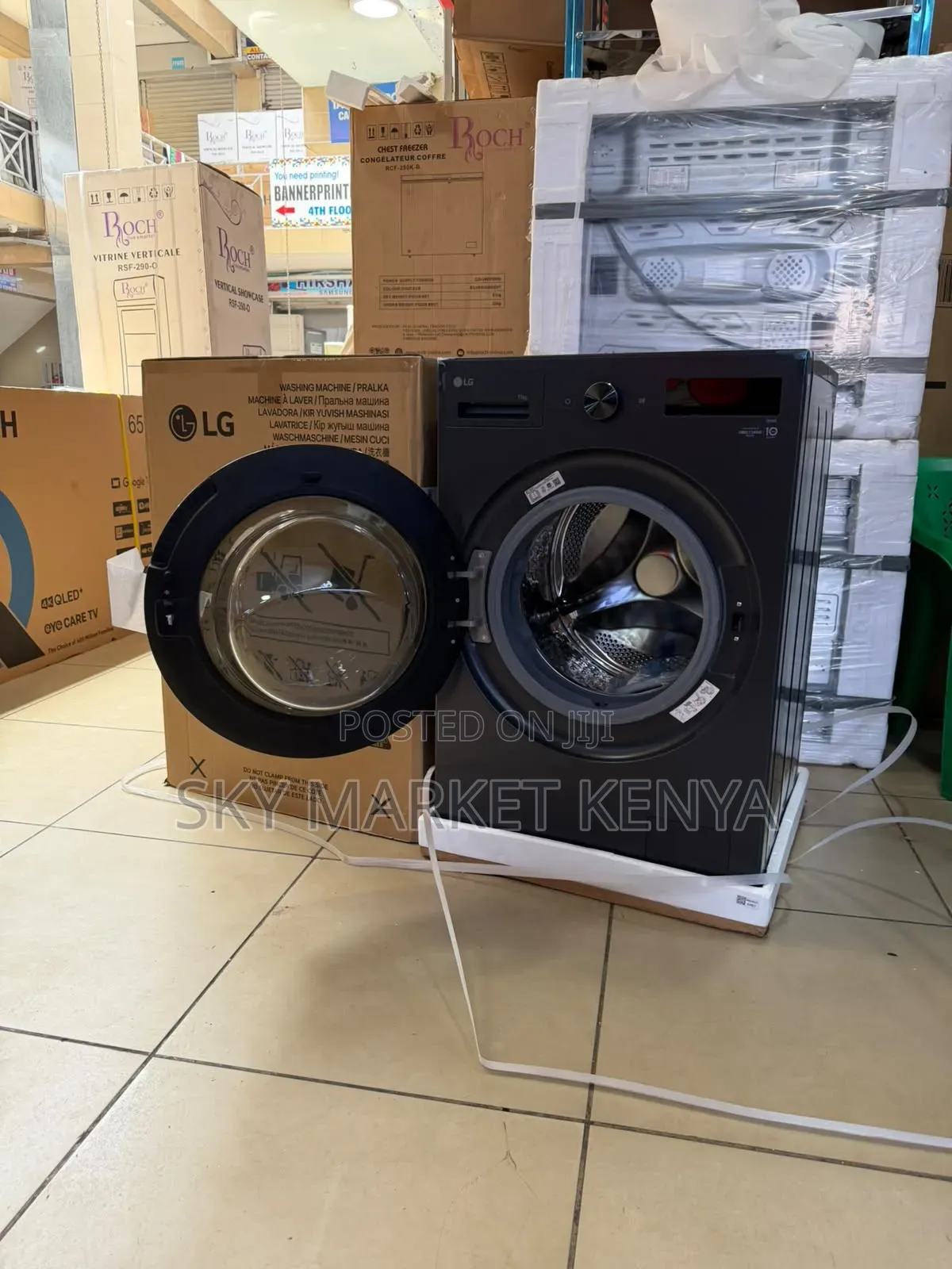 LG 15kg Front Load Wash and Spin