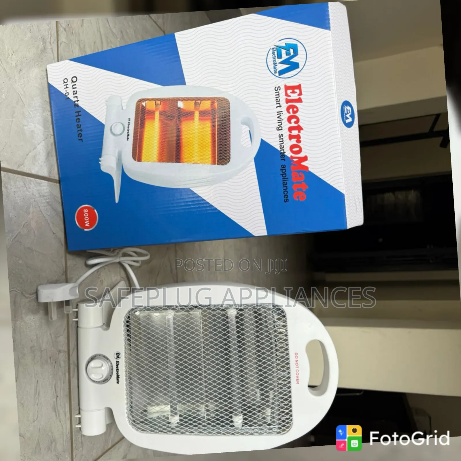 Electromate Quartz Room Heater – Compact Electric Heater
