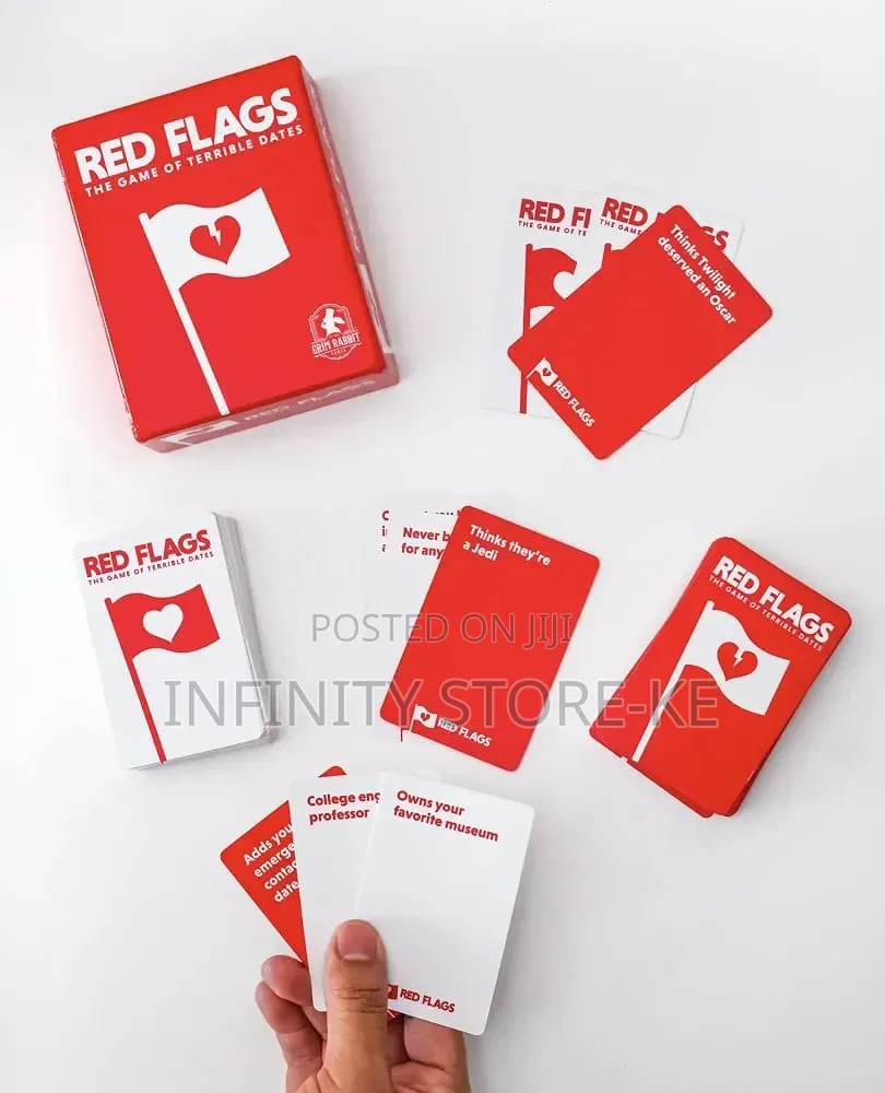 Red Flags Card Game - Build Your Dream Partner but There’s a Catch!