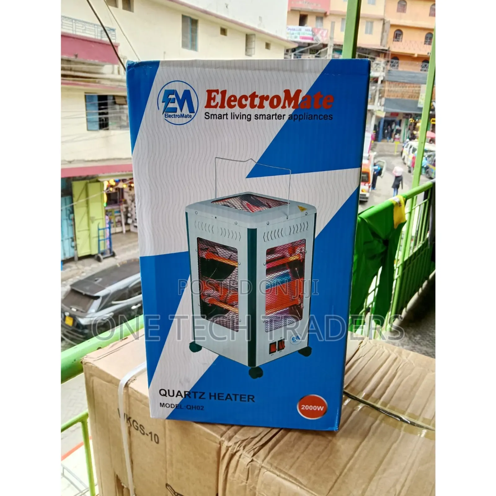 Electromate Square Quartz Room Heater