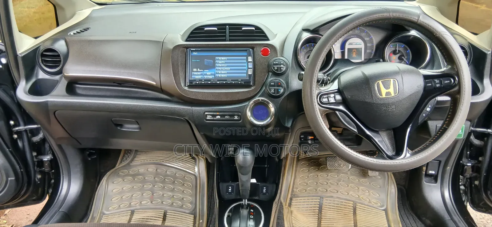 Honda Fit Shuttle 2013 Black