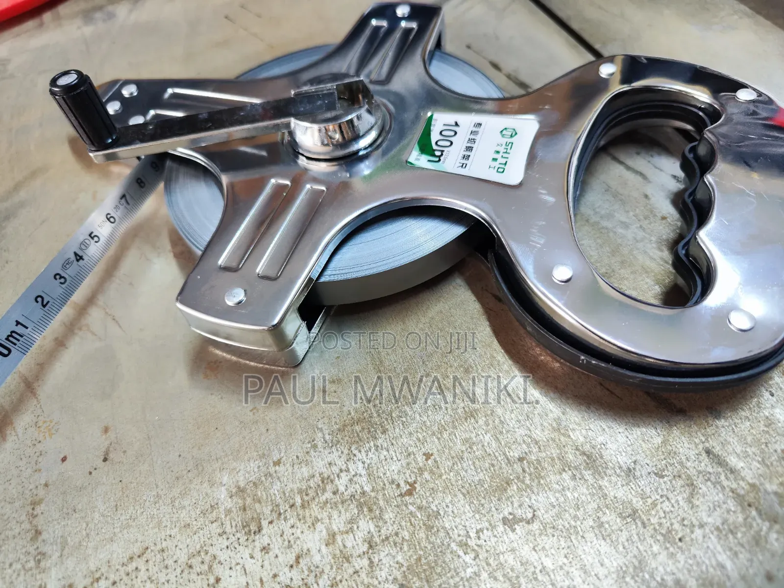 Heavy Duty Professional Tape Measure - 100m Stainless
