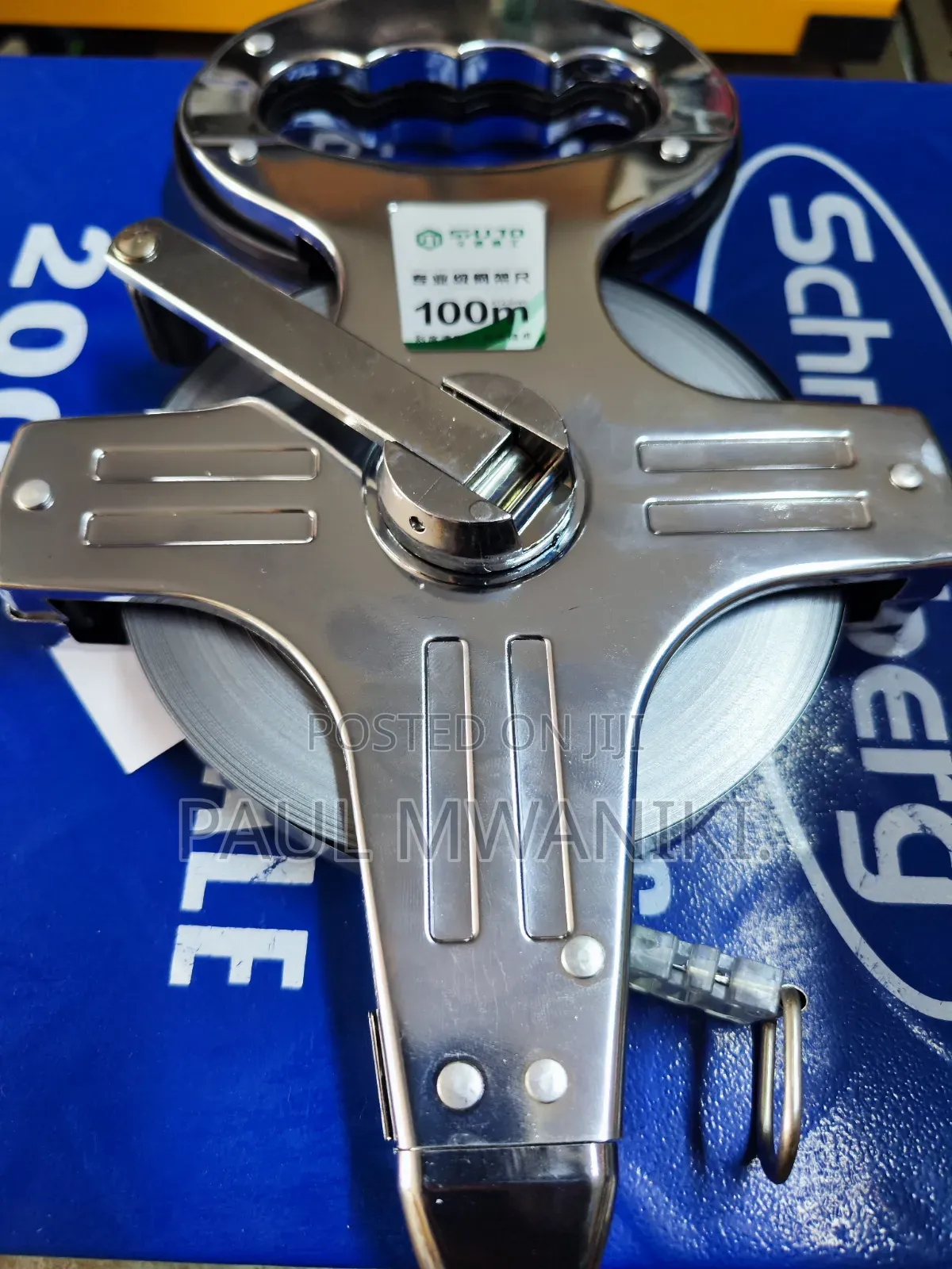 Heavy Duty Professional Tape Measure - 100m Stainless