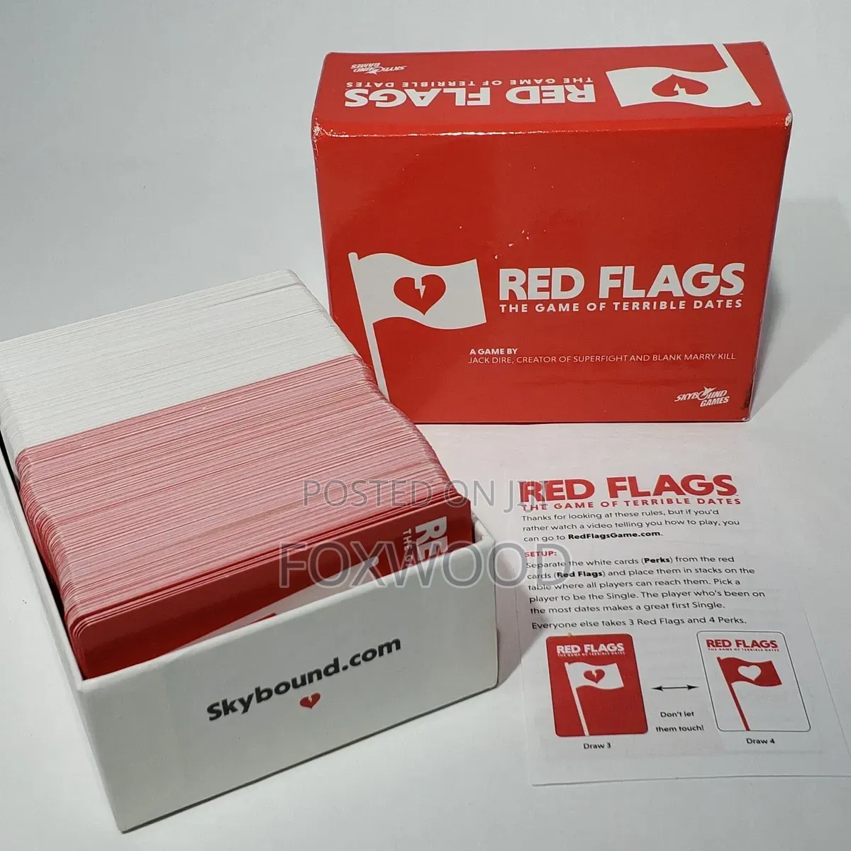 Red Flags the Game of Terrible Dates