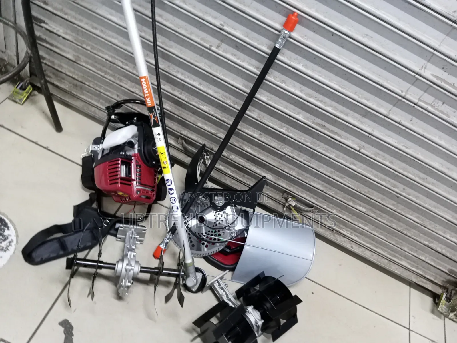 Tiller and Welder Machine