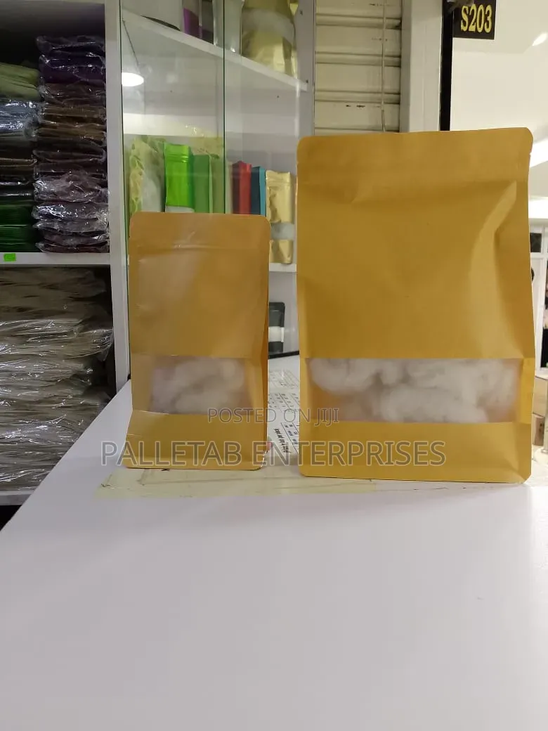 Ziplock Kraft Poaches