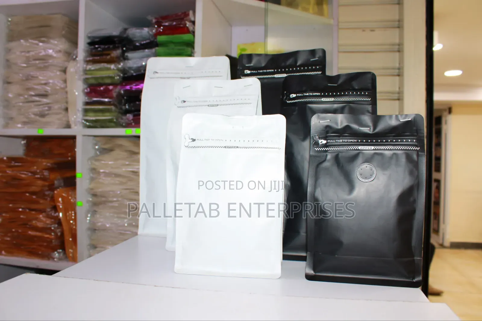Ziplock Pouches With Valve