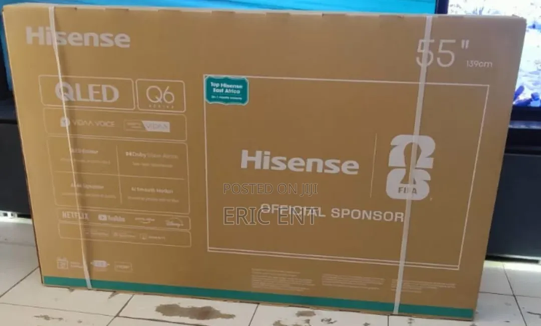 Hisense 43q6 43" Inch Smart TV Qled TV Netflix, Youtube,bluetooth