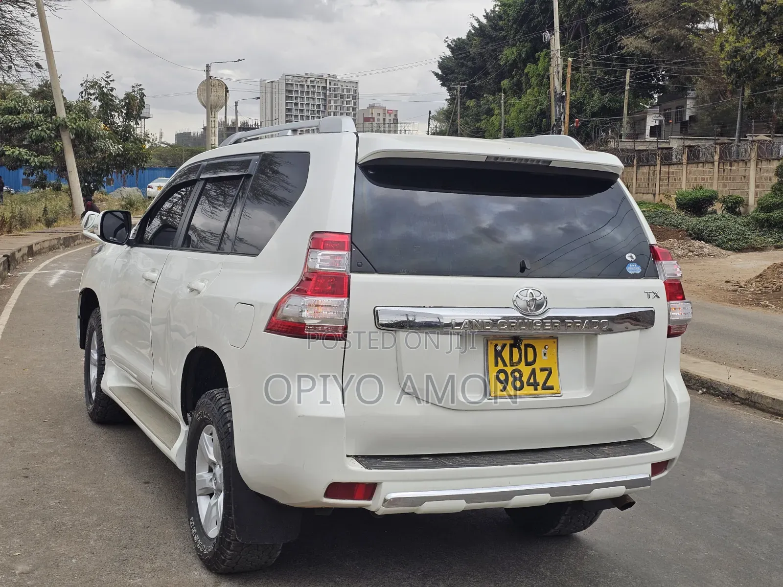 Toyota Land Cruiser Prado 2014 White