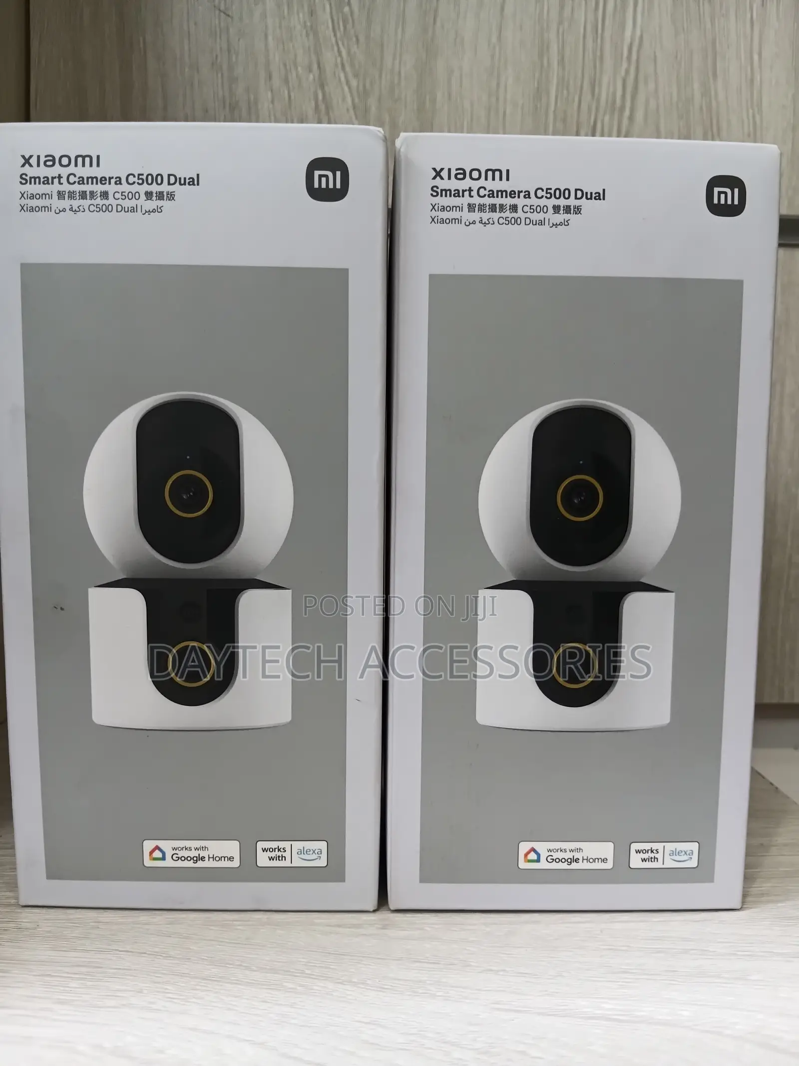 The Xiaomi Smart Camera C500 Dual an Indoor Security Camera - White