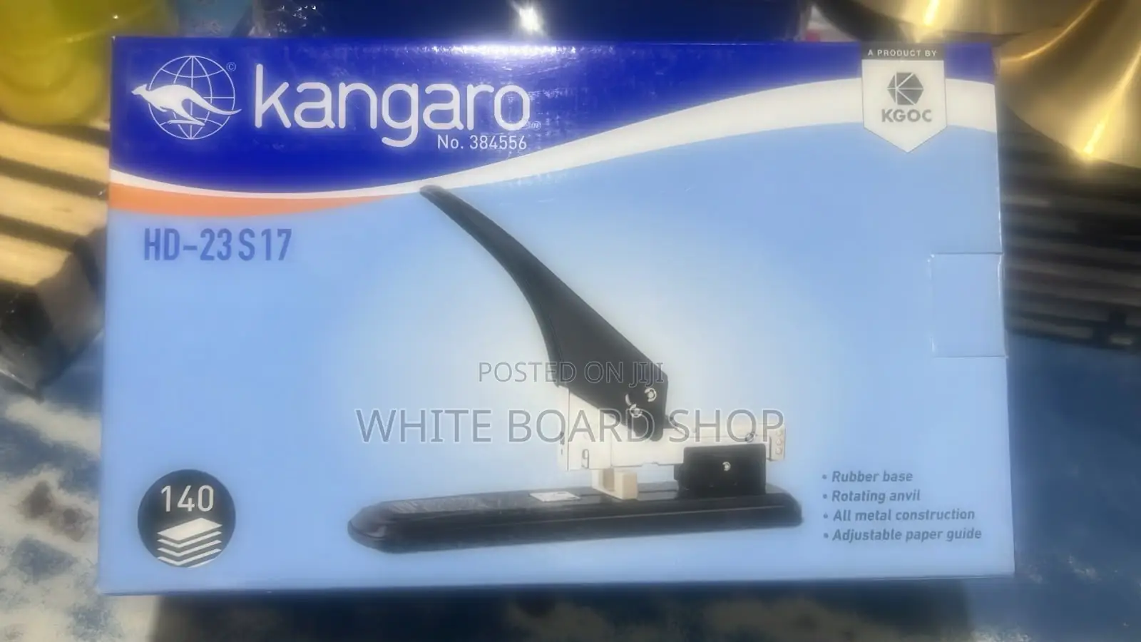 Kangaro Hd-23s17 Heavy-Duty Stapler — Built for Tough Jobs!