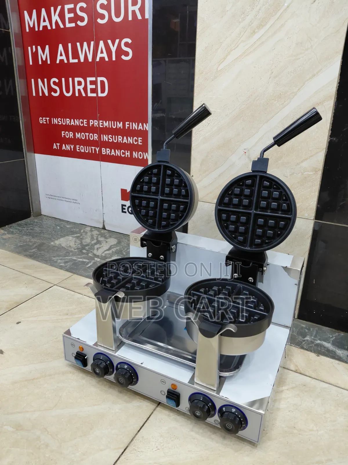 Euromax Rotation Waffle Baker Double WB-2R