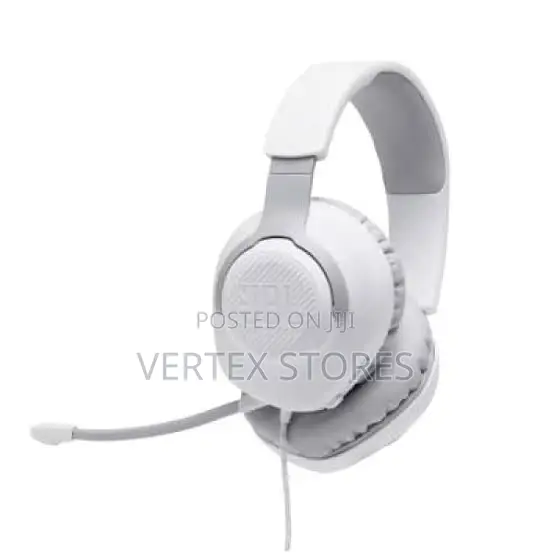 JBL Quantum 100 Wired Gaming Headset – White