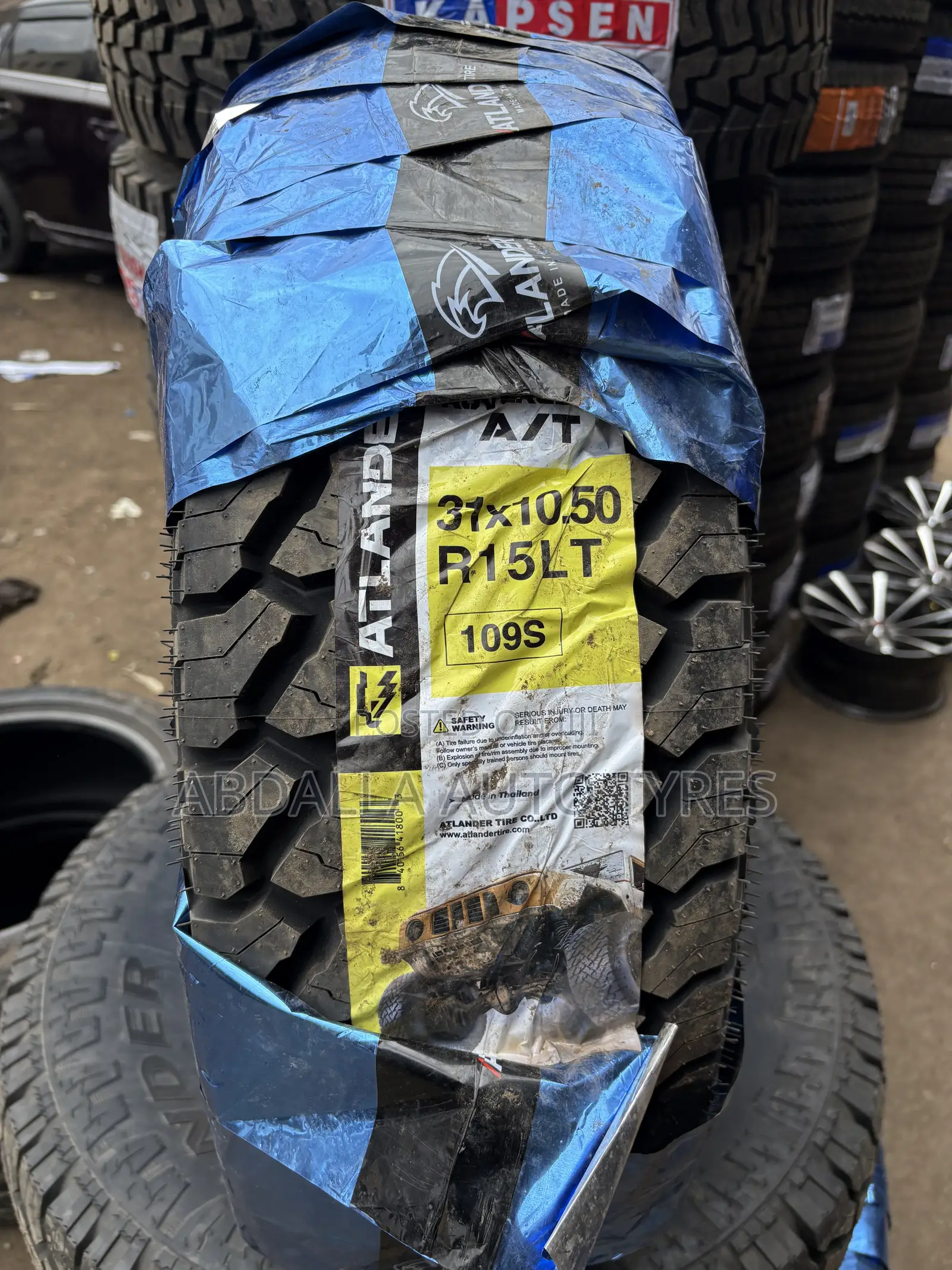 31X10.50R15 LT Atlander Tyre