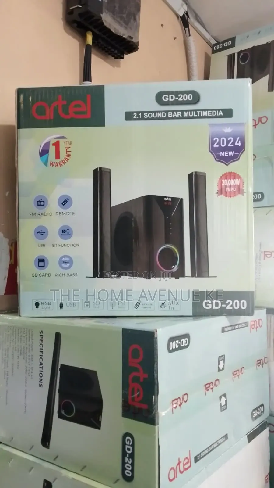 Artel 2.1ch Sub Woofer System