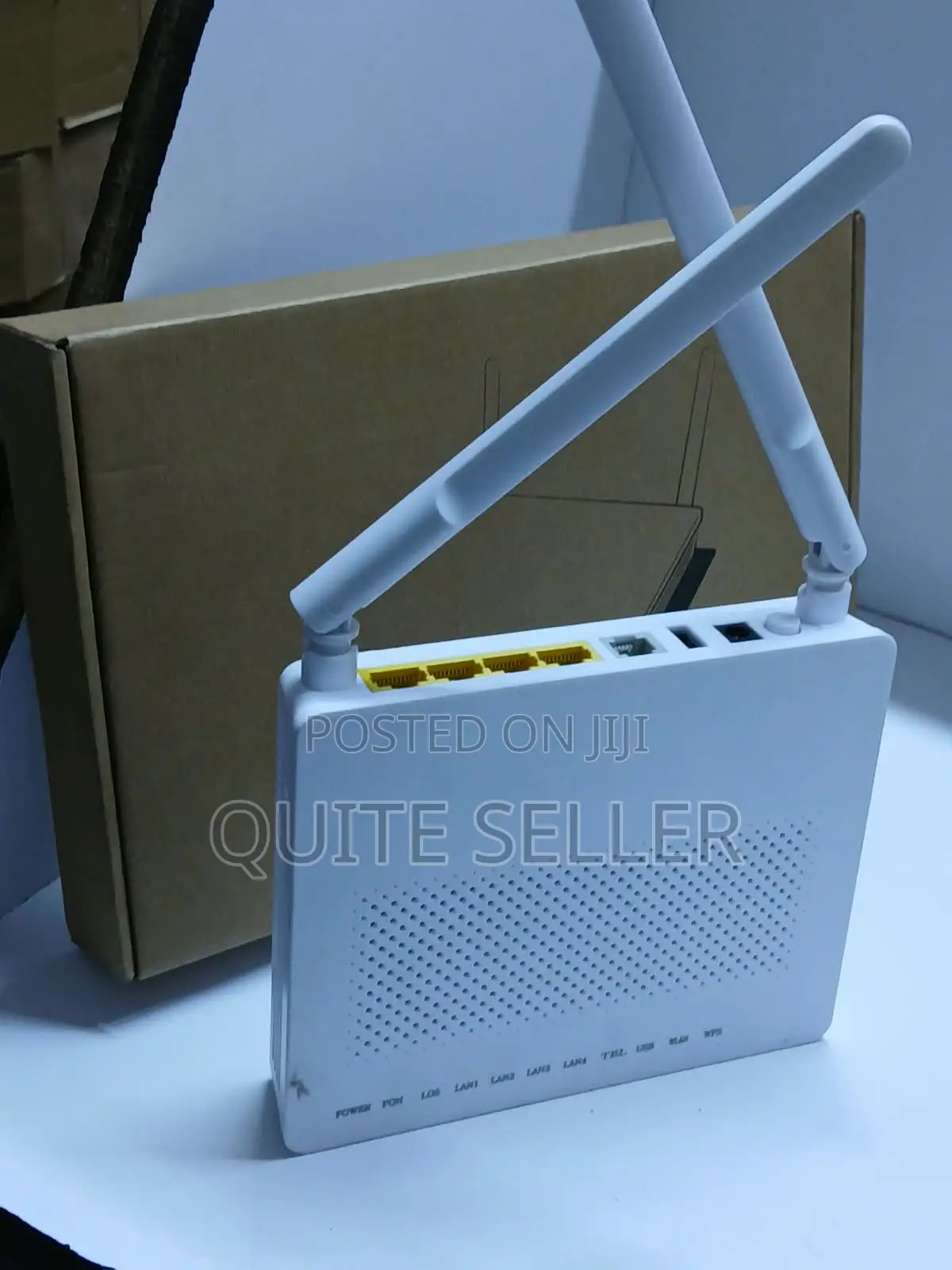 2 Antenna WiFi Fiber ONU Router 4 LAN Ports With USB TEL