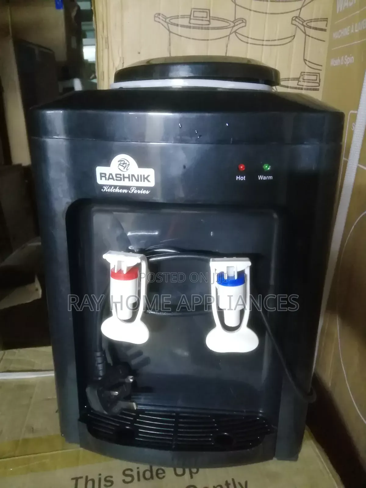 Black Table Top Water Dispenser