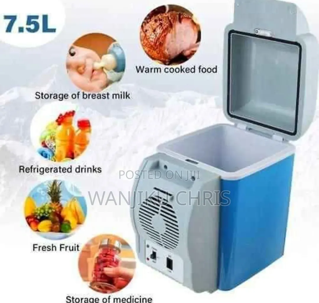 Mini Car Refrigerator 7.5litres(DC Powered)