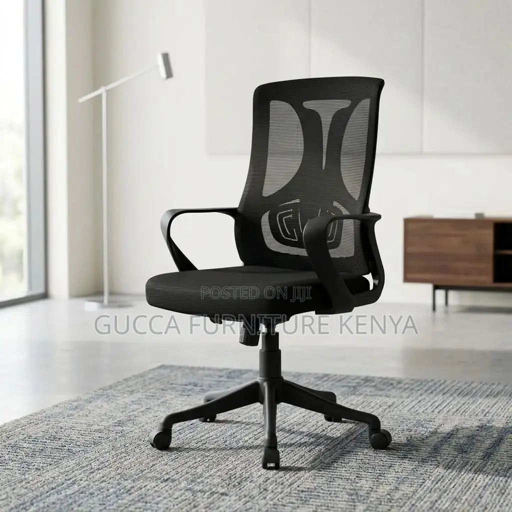 Ergonomic Swivel Computer Seat.