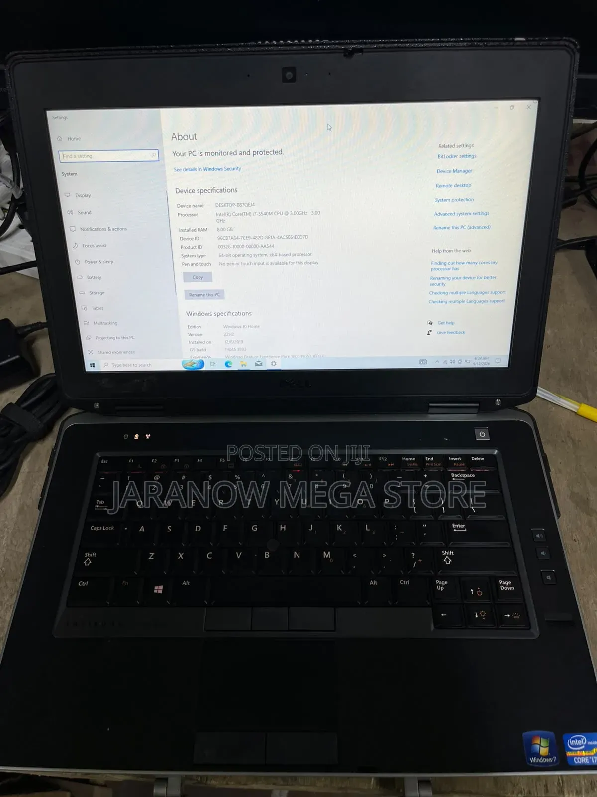 Laptop Dell Latitude E6430 8GB Intel Core i7 SSD 256GB